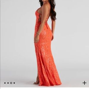 PROM DRESS- Windsor, Rowena Sequin Mermaid Dress